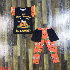 The Great Pumpkin Skirted Legging Set