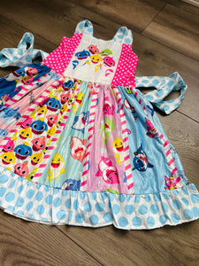 Baby Shark Twirl Dress